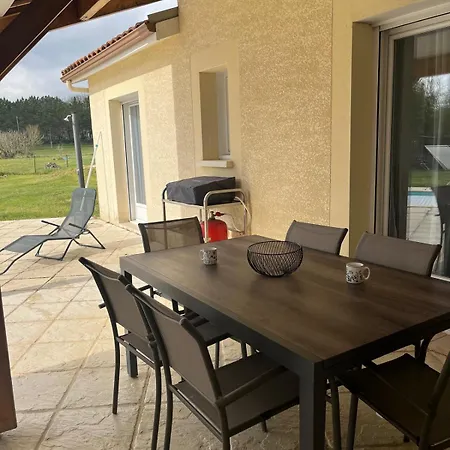 Pourpre-piscine Chauffee-climatisation-jardin 別荘 *